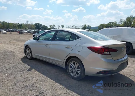 2019 Hyundai Elantra Sel from USA, damaged, VIN 5NPD84LF0KH422342